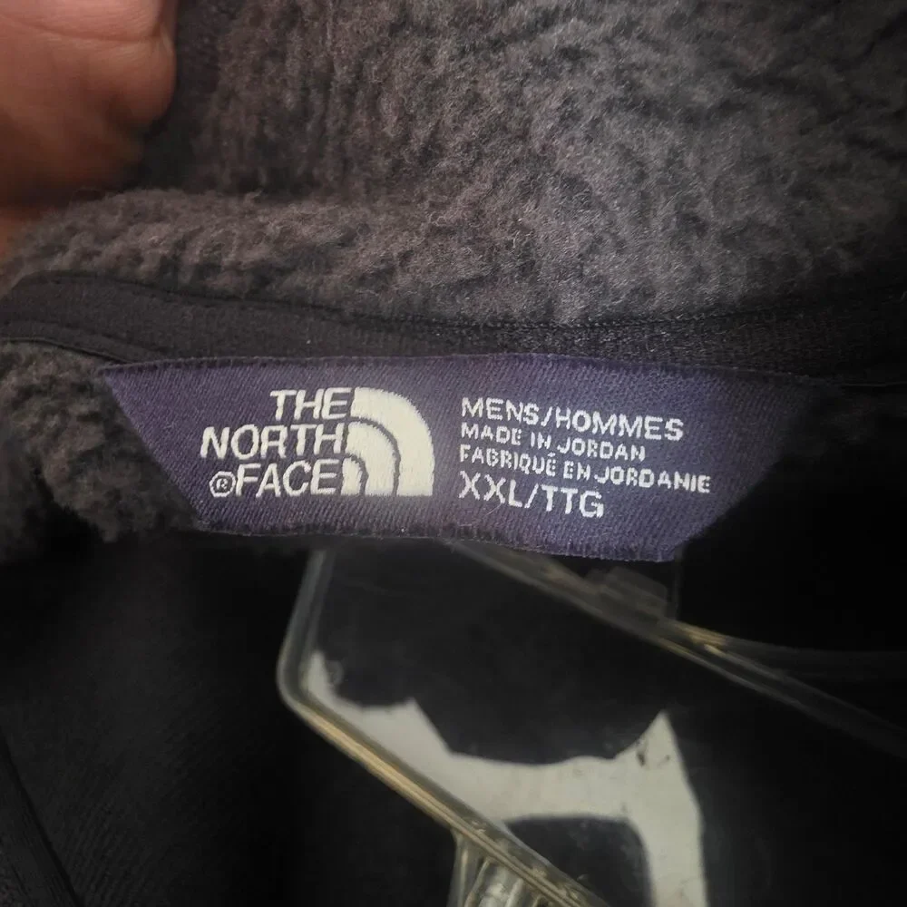 The North Face Gordon Lyons Fleece Vest Dark Charcoal Grey Men's XXL